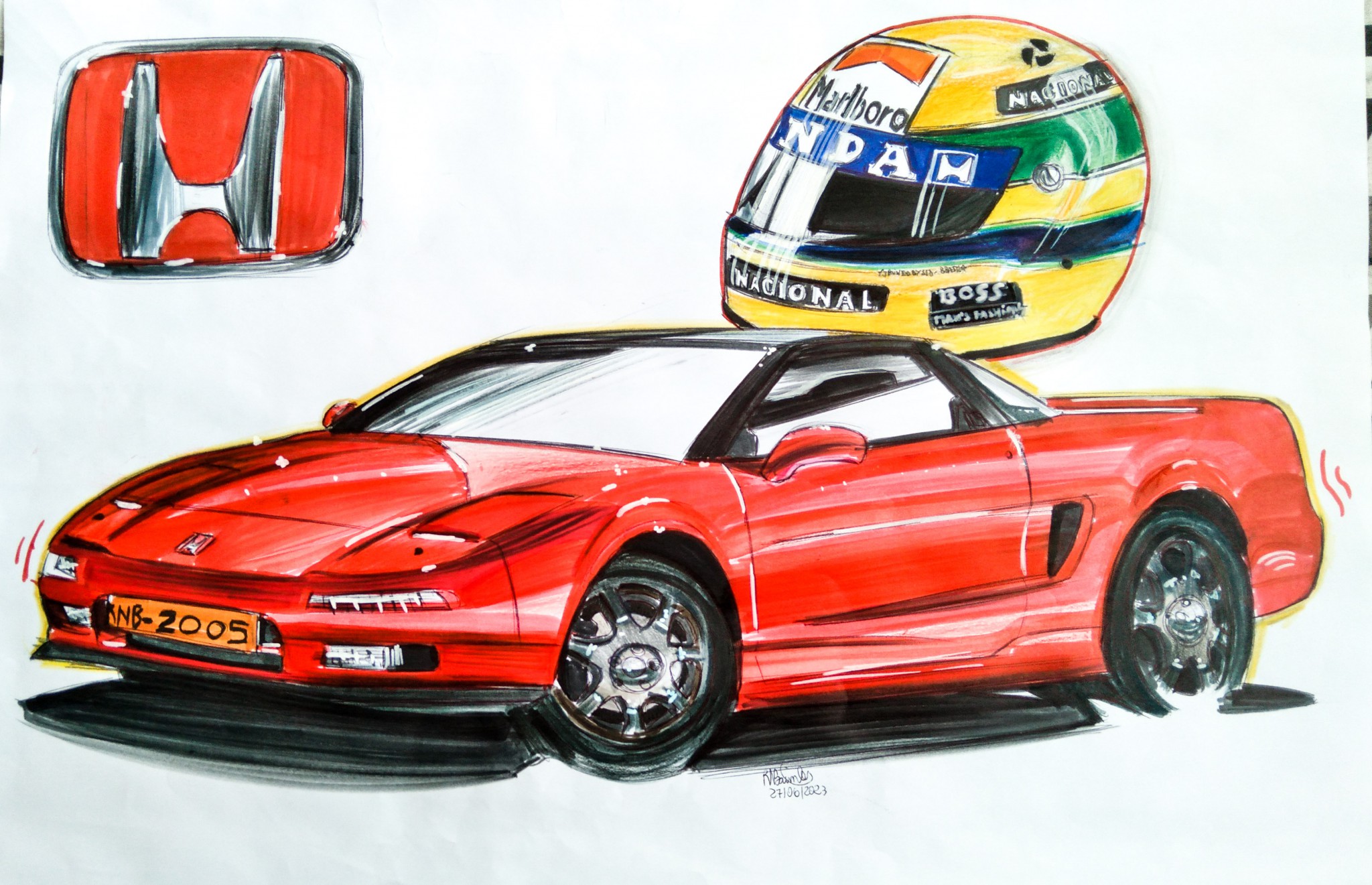 Honda NSX Senna Tribute | COPIC AWARD 2023 OFFICIAL WEB SITE
