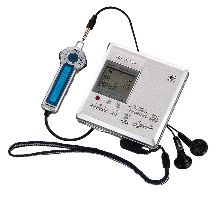 MDポータブルレコーダー2機種