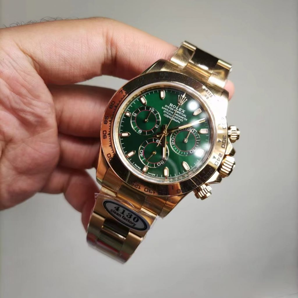 CLEANファクトリーのレプリカロレックスデイトナ116508イエロー