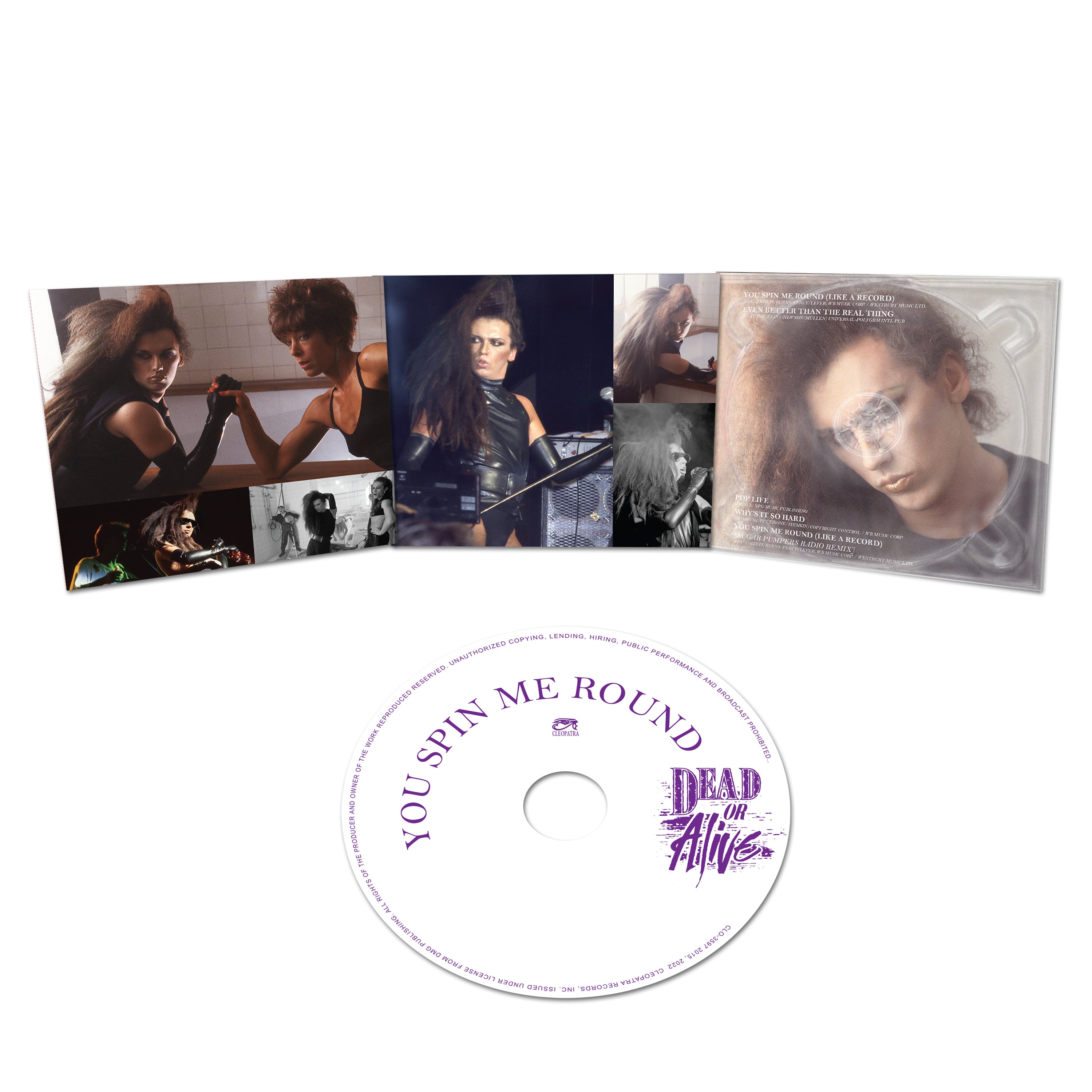 Dead or Alive - You Spin Me Round (CD Digipak) - Cleopatra Records