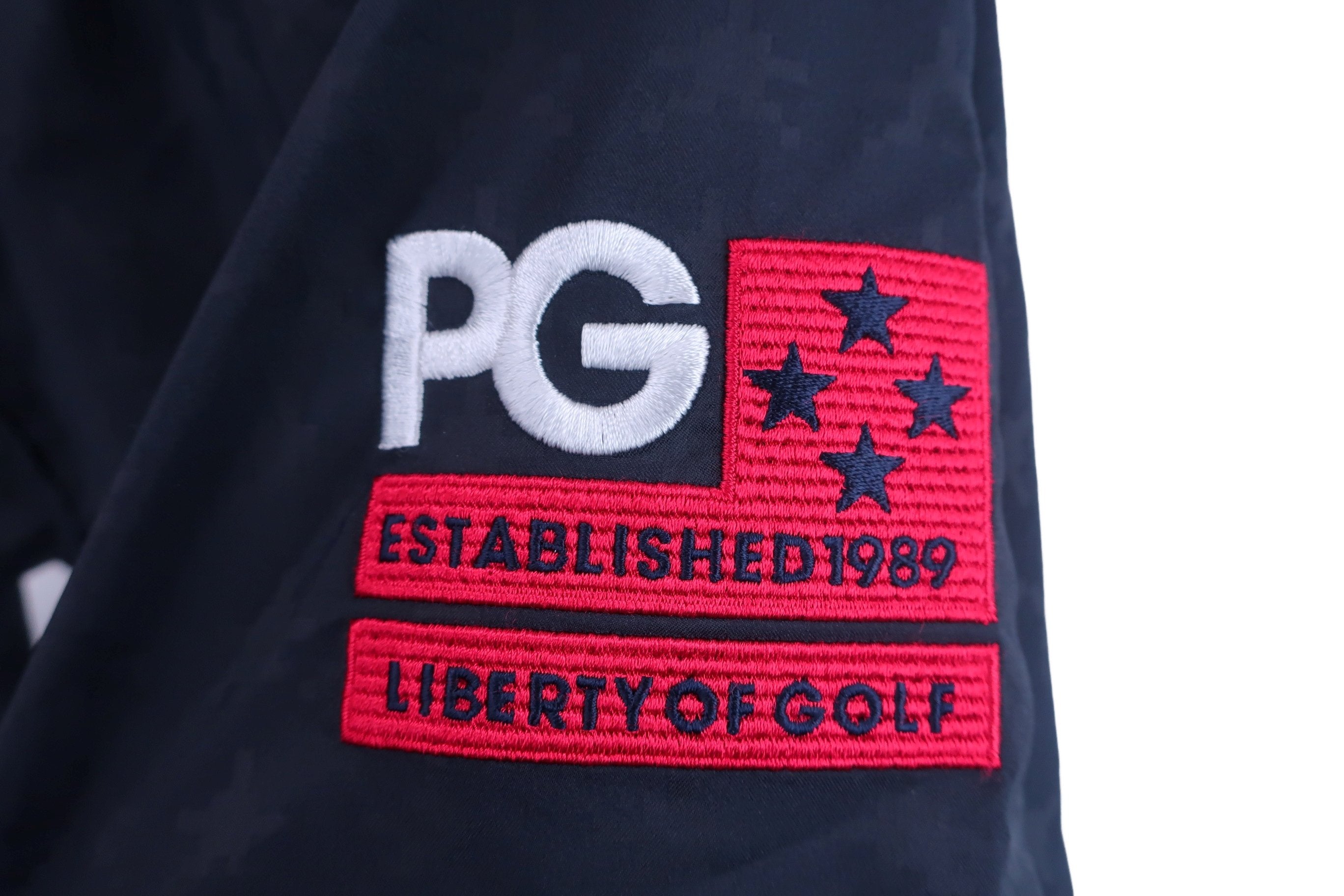 PEARLY GATES(パーリーゲイツ) ブルゾン 黒星柄 メンズ 5 053-0220017