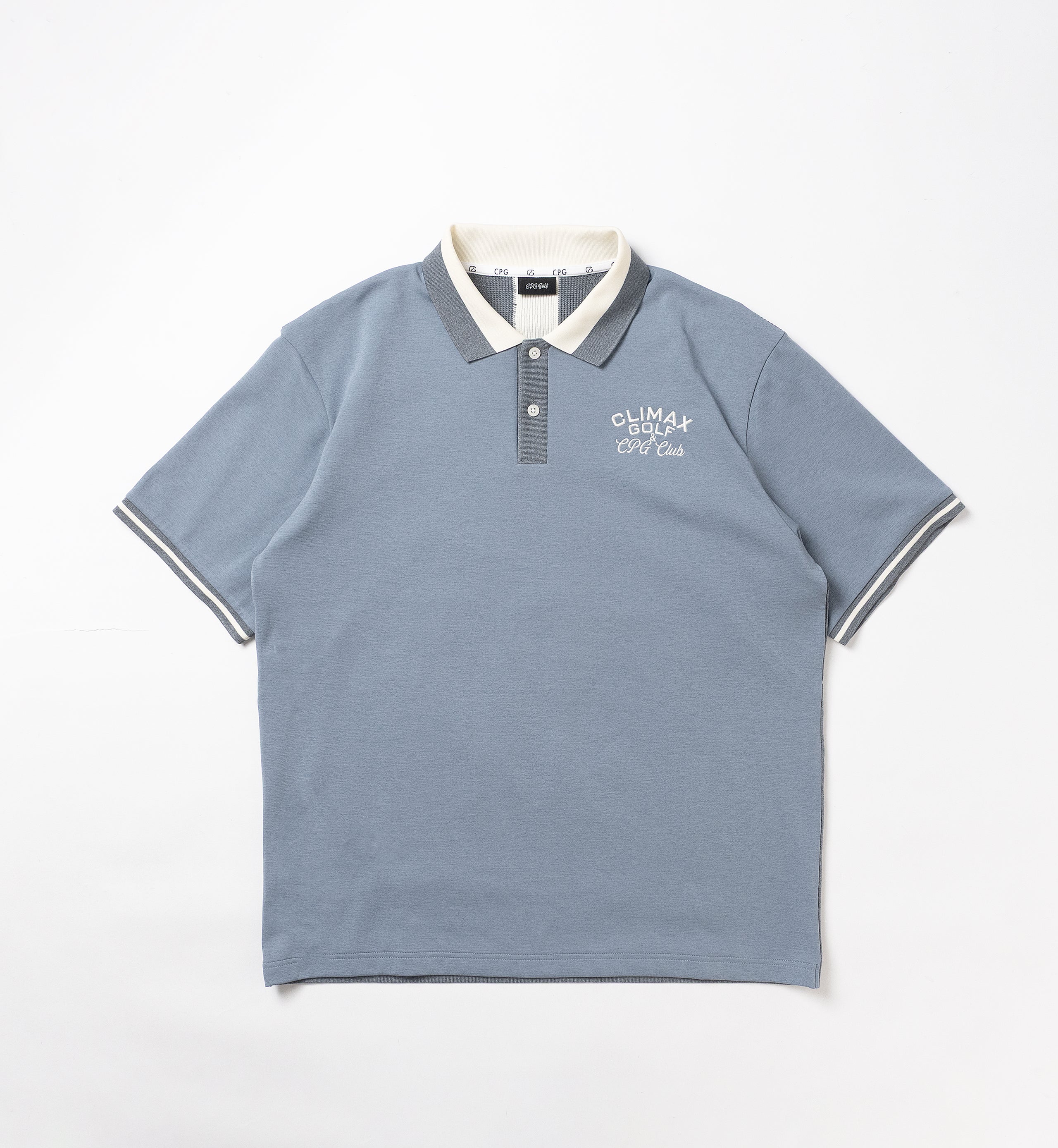 メンズウェア CPG GOLF STRETCH SMOOTH LOGO POLO メンズ ゴルフウェア