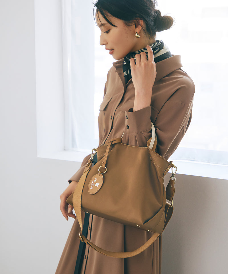 ストライプハンドル ナイロン 2way ミニ トートバッグ – TOPKAPI