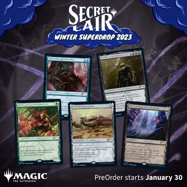 MTG】ファイレクシア：完全なる統一のSecretLairは3種類発売予定で1つ