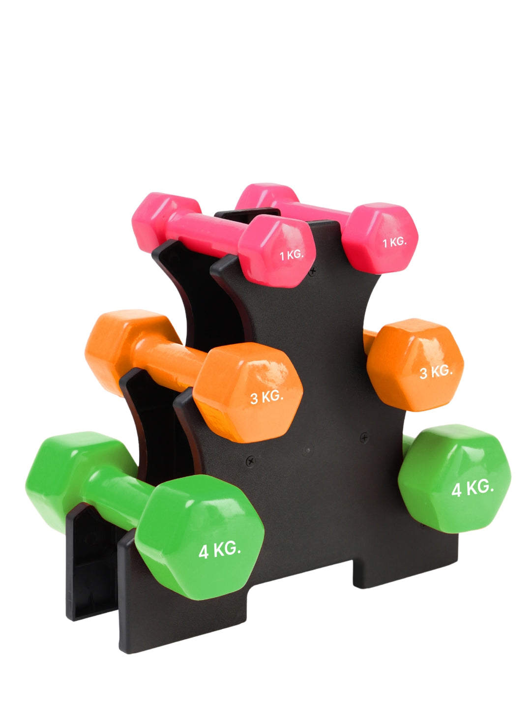 Buy Cult Vinyl Dumbbells Combo for Home Gym Exercise (2kg + 3kg +