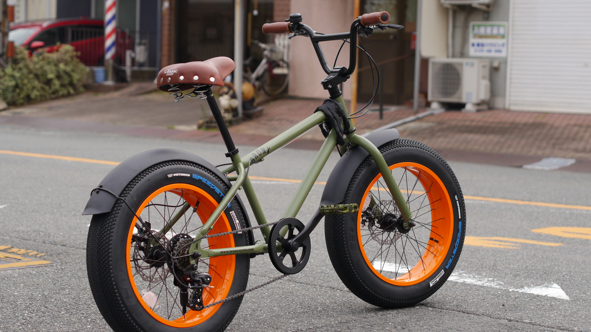 カスタム☆BRONX 「ブロンクス」20DD /20インチのファットバイク