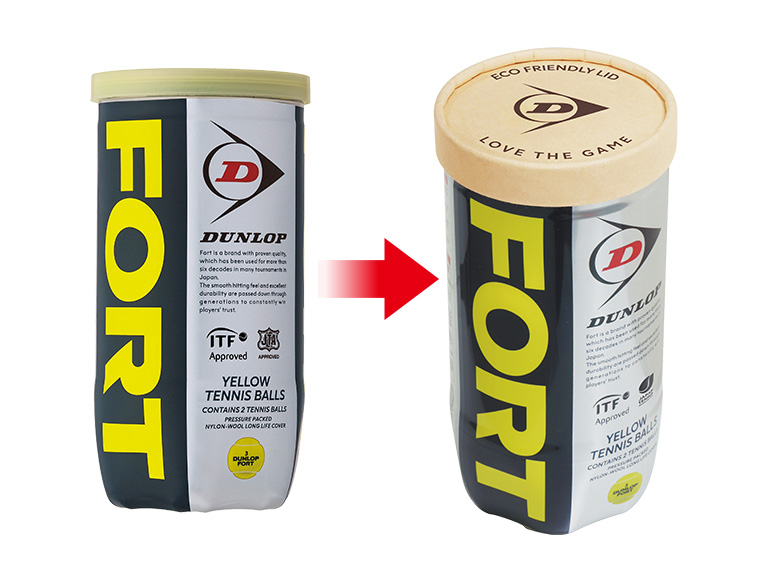 DUNLOP FORT ダンロップ フォート 2球入缶 SDGS | ダンロップスポーツ