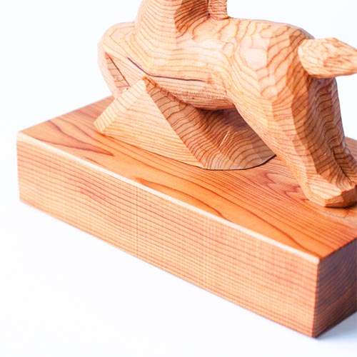 一位一刀彫 鈴木彫刻 干支 伝統工芸品 木製 オブジェ | MUKU工房