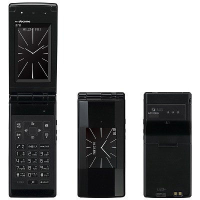 docomo STYLE series F-02A Crystal Black|中古ガラケー格安販売の