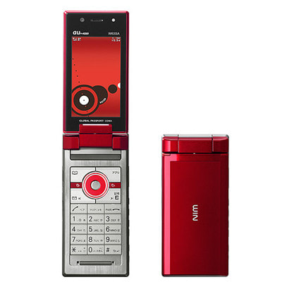 W63SA インプレシブレッド|中古ガラケー格安販売の【イオシス】