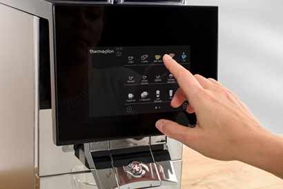 thermoplan サーモプラン 全自動コーヒーマシン Black & White 4