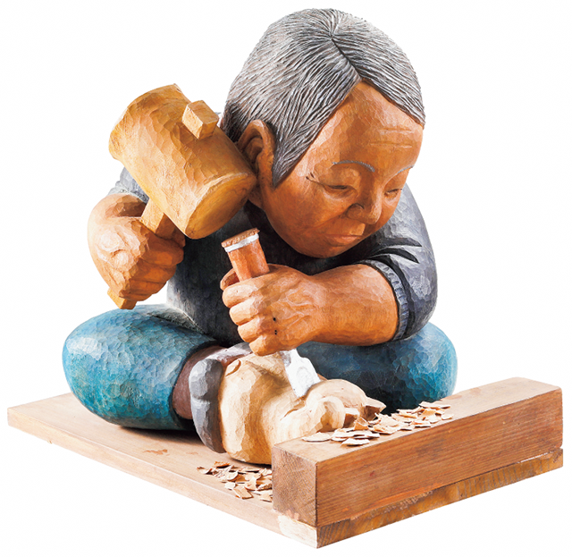 木彫フォークアートおおや - アートde元気ネットワークひょうご推進会議