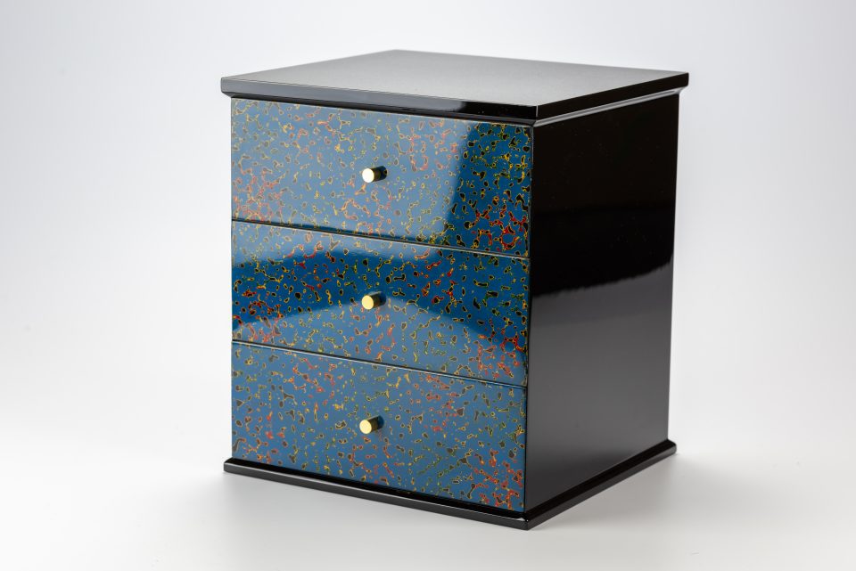 ミニ箪笥 唐塗 | 伝索DENSAKU【伝統工芸品通販サイト】