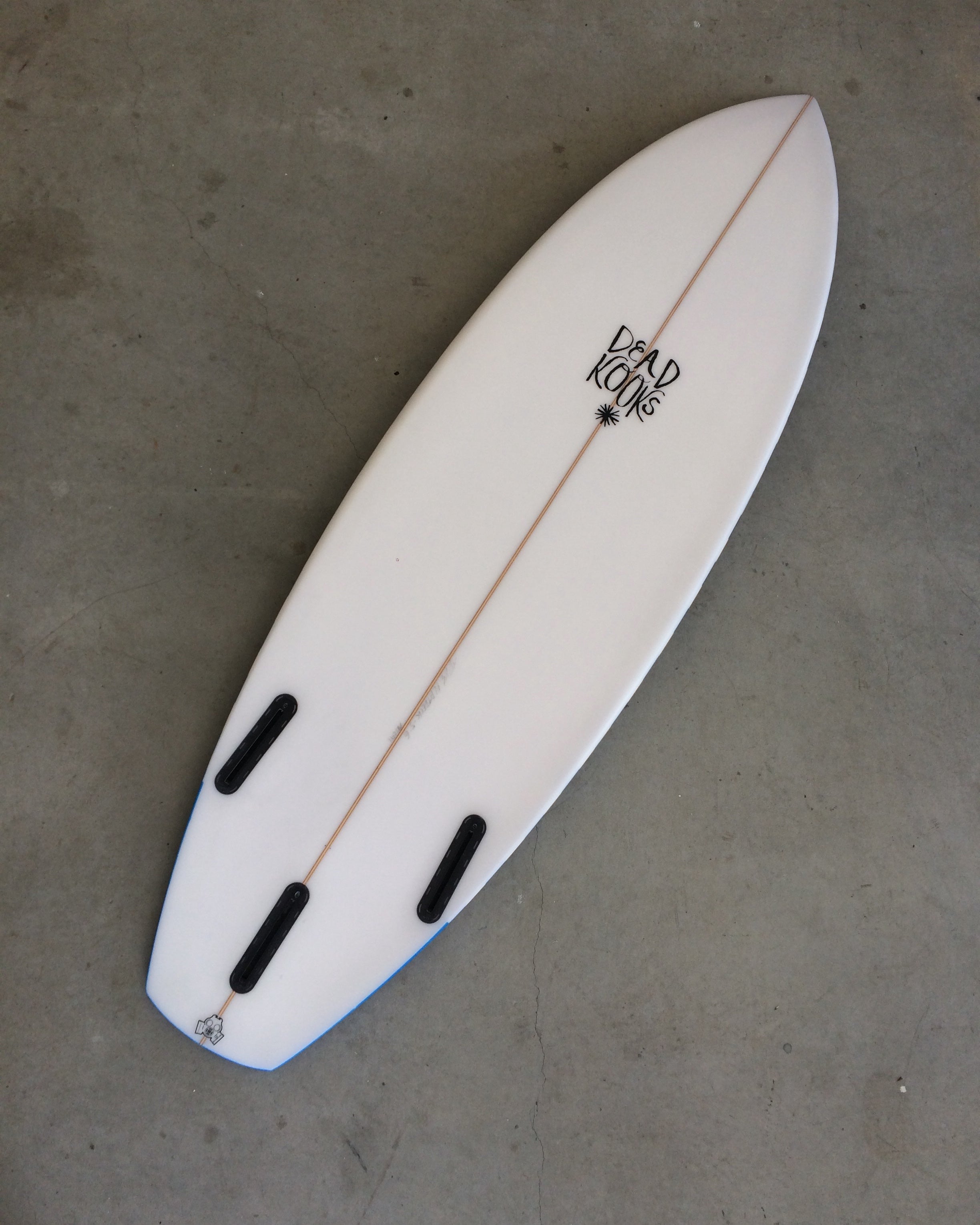 5'6 Flatdeck - Flame spray. – Dead Kooks Surfboards