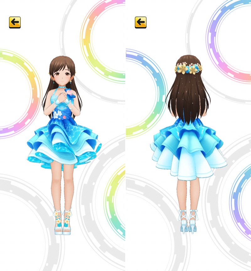 デレステ】ブライダル限定SSR［渚の花嫁］新田美波 特技・センター効果