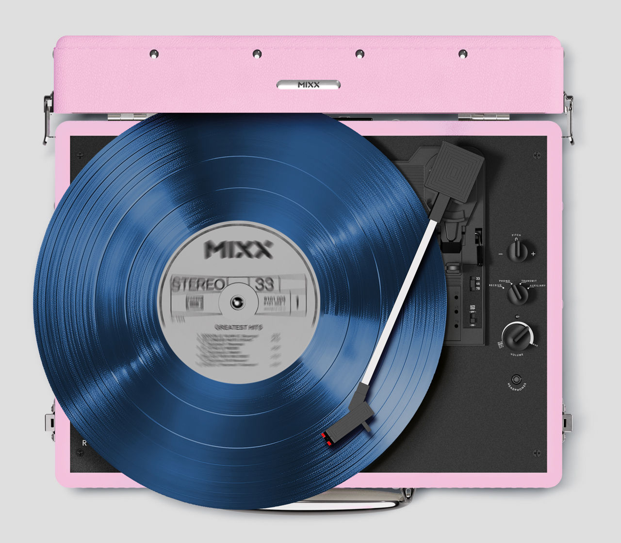 The Mixx Revival 55 Is a Colorful Suitcase Record Player