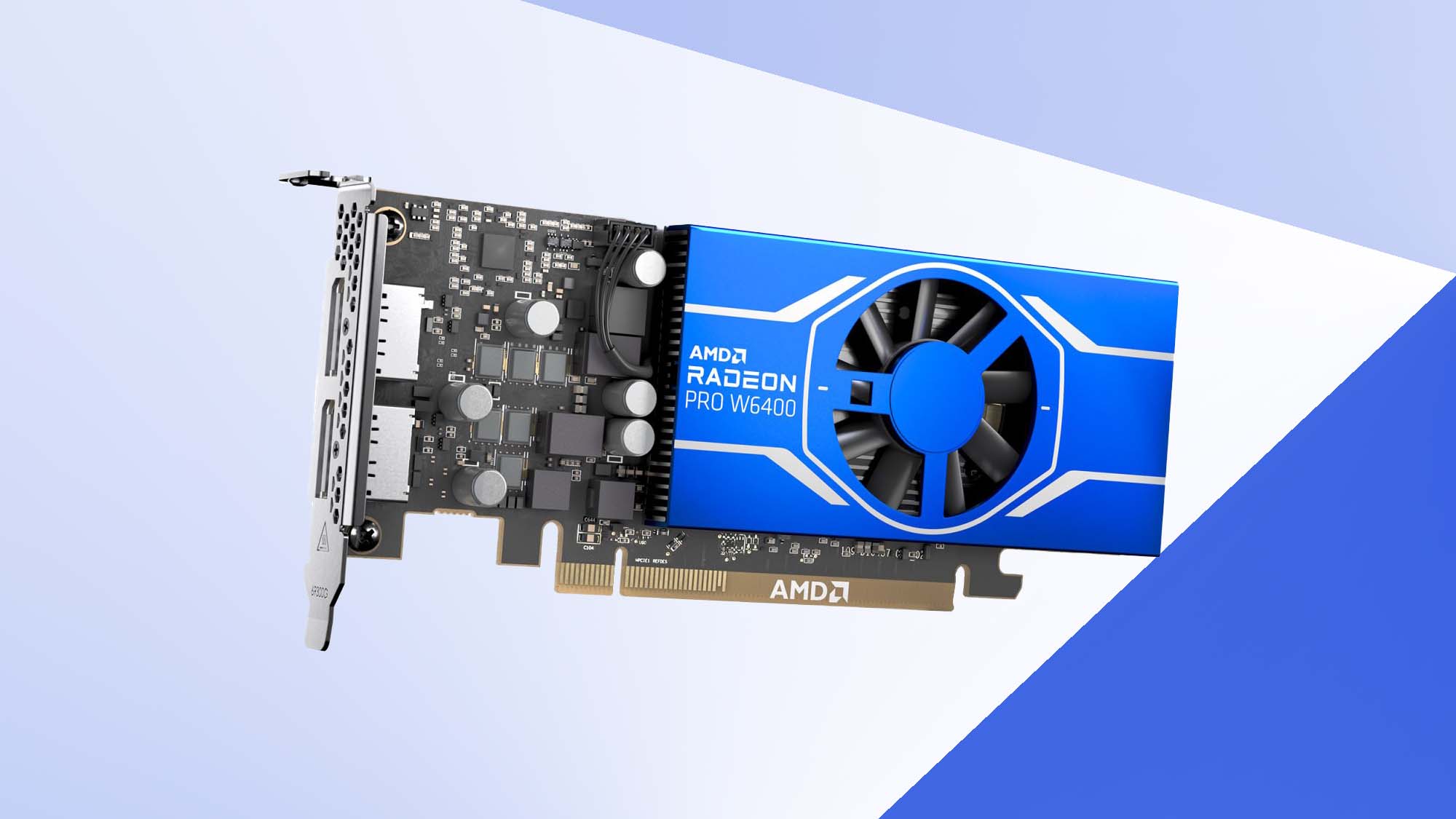 AMD Radeon Pro W6400 pro GPU launches for $229 - DEVELOP3D