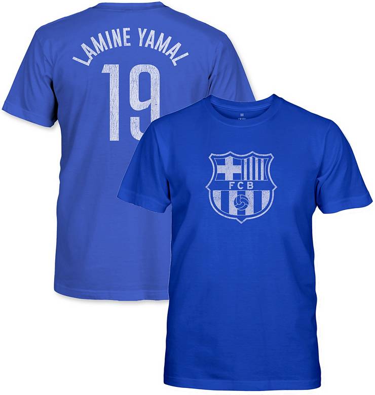 1863 FC Youth FC Barcelona 2024 Lamine Yamal #19 Royal T-Shirt
