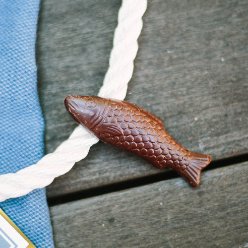 Dark Chocolate Fish Confection – Dick Taylor Craft Chocolate