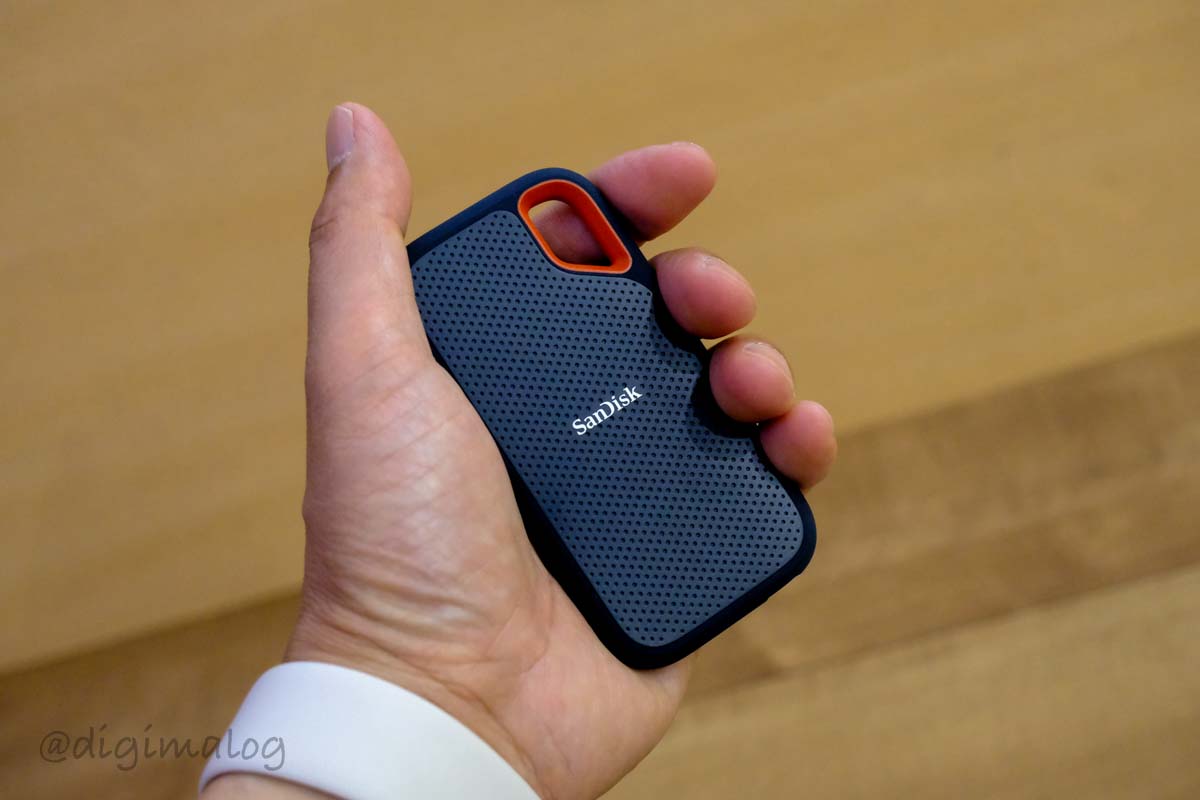 レビュー】SanDisk（サンディスク） 外付けSSDエクストリーム