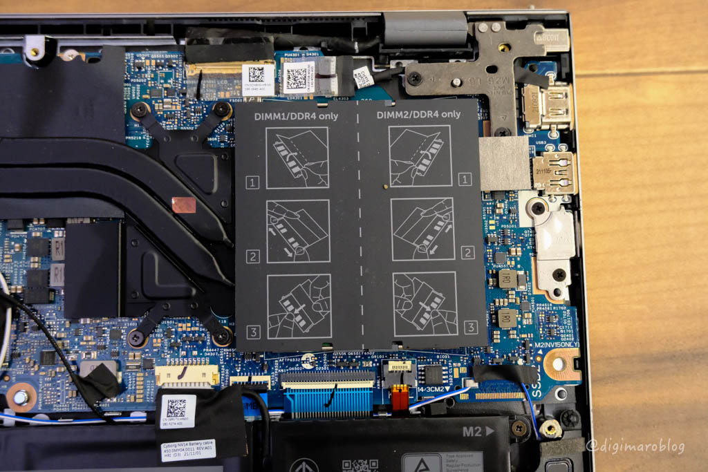 格安ノートPC DELL Inspiron 14のメモリ増設とSSD換装で高スペック