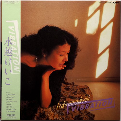 水越けいこ / Vibration (帯付美品) - DISK-MARKET