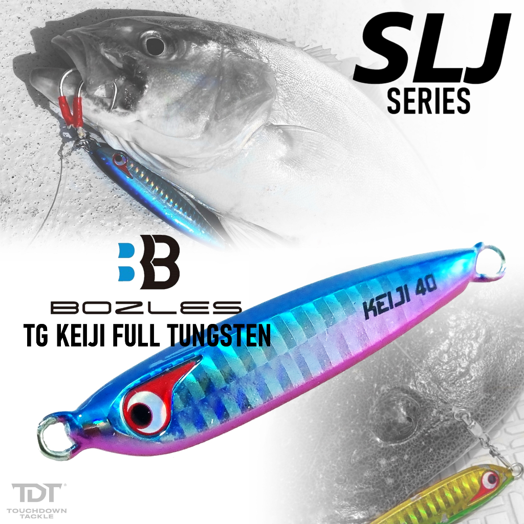 BOZLES TG KEIJI 40-60-80-100-120-150g SLJ *** เหยื่อจิ๊กทังสเตน