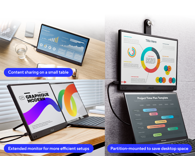 ZenScreen MB166CR｜Monitors｜ASUS USA