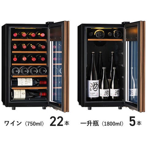 dショッピング |さくら製作所 氷温M5日本酒＆ワインセラー 22本