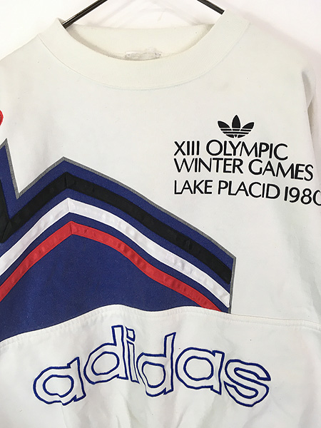 古着 80s adidas LAKE PLACID レークプラシッド 冬季 五輪