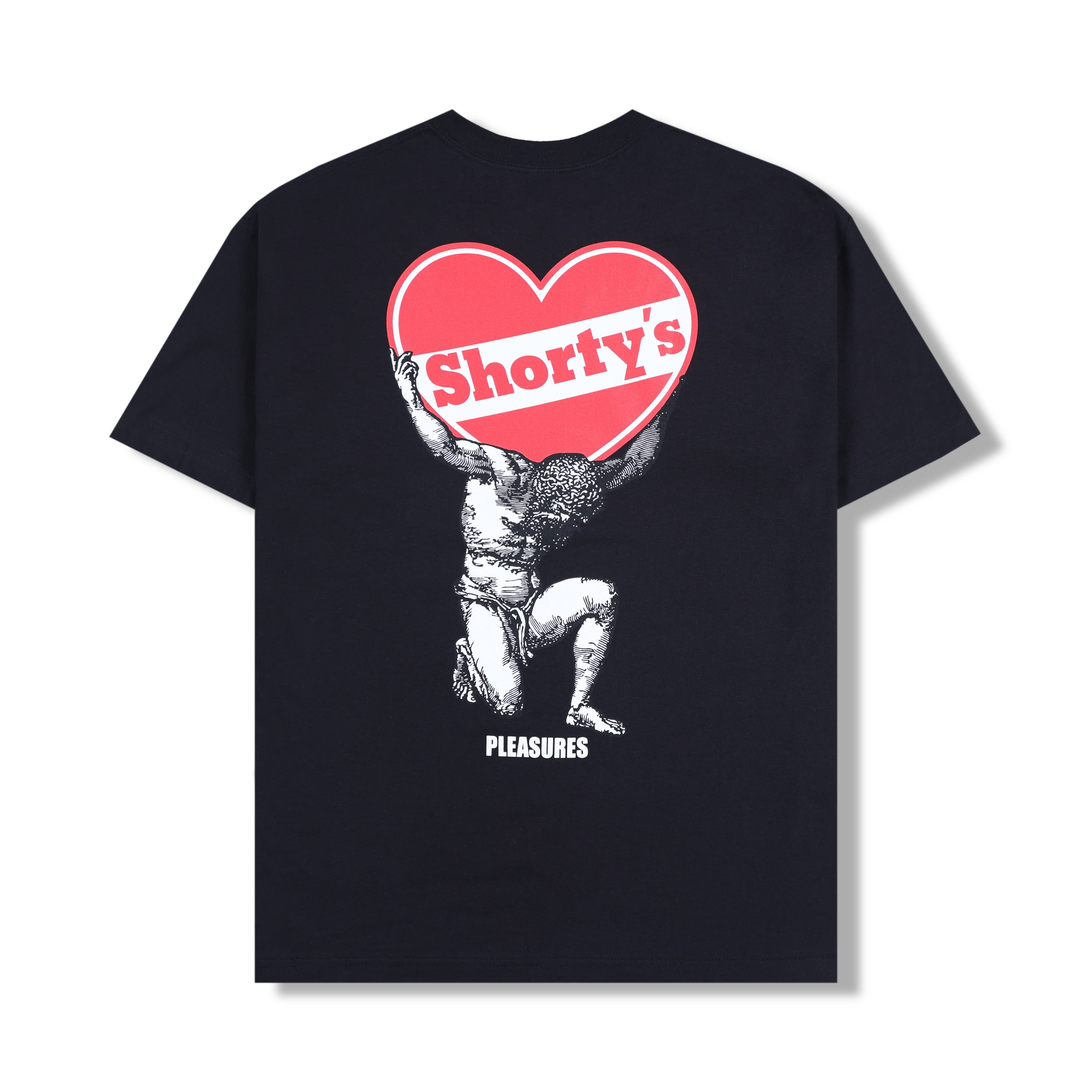 Pleasures x Shorty's Atlas T-shirt | Black – DVSN WEST