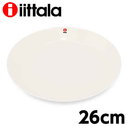 iittala イッタラ Teema ティーマ プレート 26cm ホワイト: 日用品