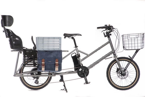 ライトウェイの電動アシストカーゴバイク「グレイシアEカーゴ」発表