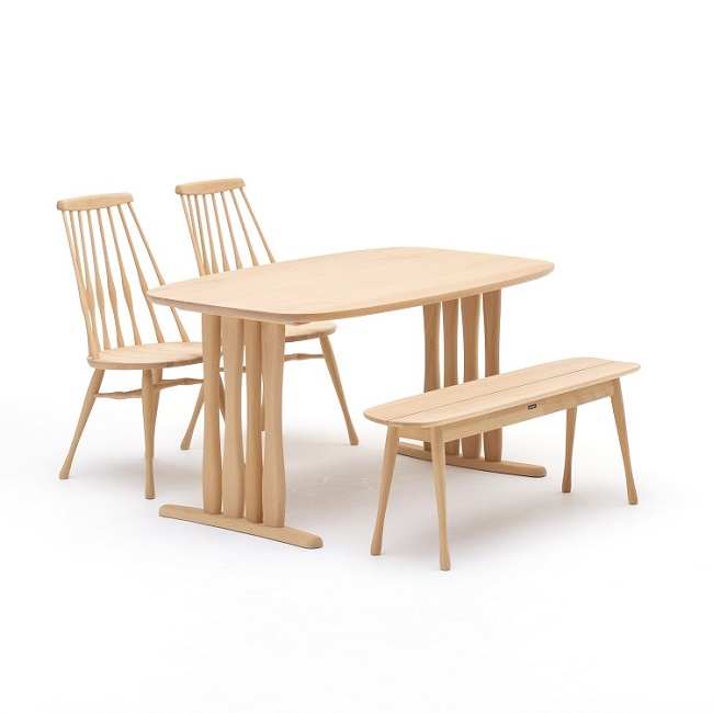 ダイニング4点セット 幅135cm ピュアビーチ 通販 | 【公式】カリモク