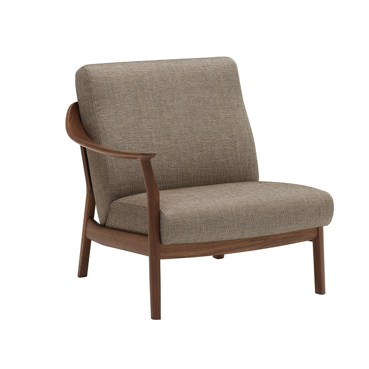 右肘ソファ WW5708 ブラウン ウォールナットナチュラル 通販 | 【公式