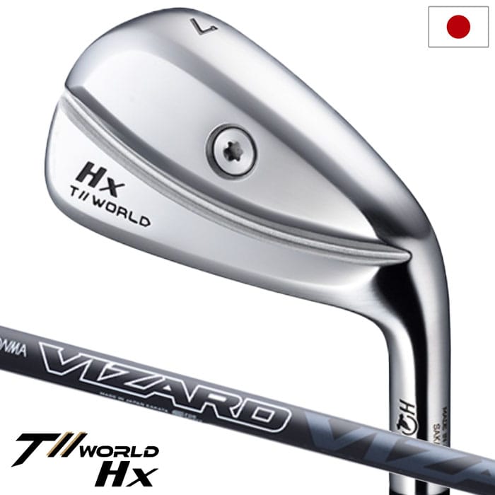 本間ゴルフ T//WORLD Hx IRON ツアーワールド アイアン 5本セット(6-9