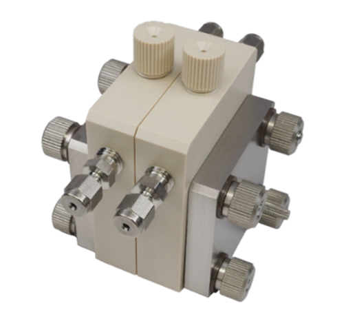 電池評価用オフラインガス分析2室セル SB1700 ｜株式会社イーシー