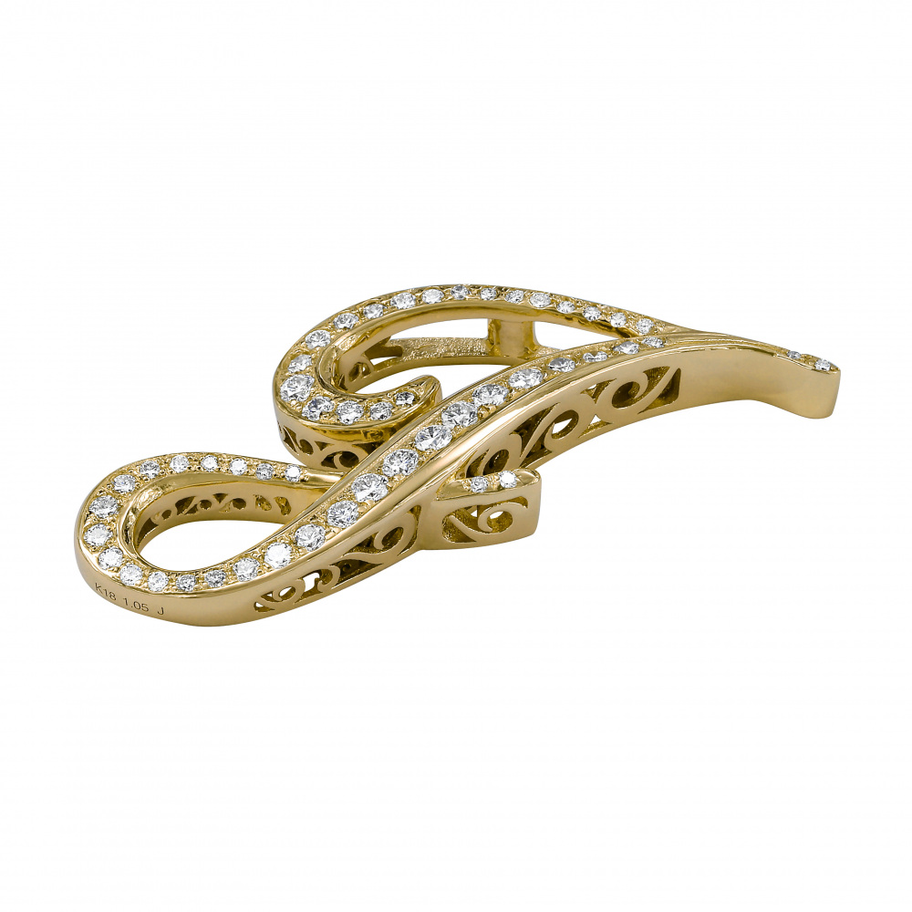 新品] ユキザキ アルファ 【受注生産品】 イニシャルペンダントトップ