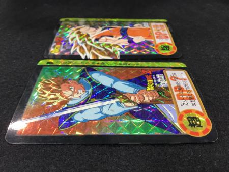 10億枚突破記念品 絵合わせカード 2枚セット DRAGON BALL Z