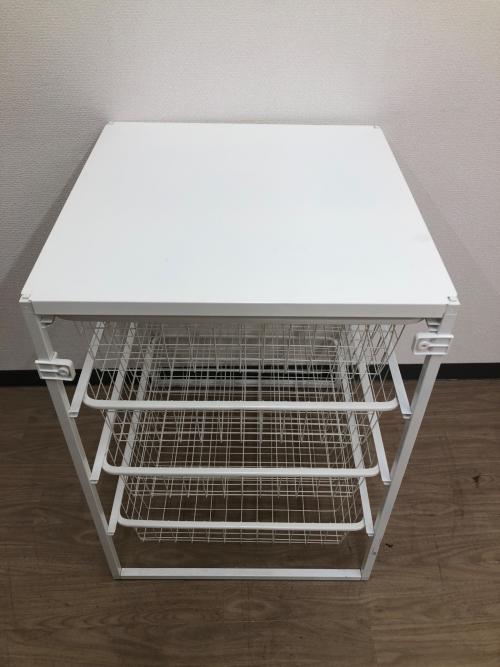 IKEA (イケア) ラック ホワイト 4段ワイヤー引き出し JONAXEL