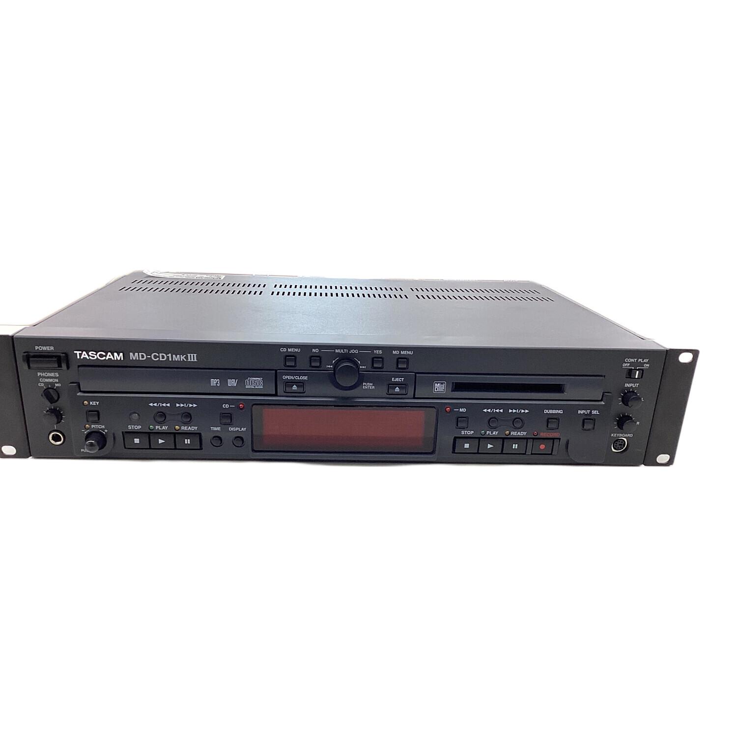 完動品】TASCAM MD-CD1MKⅡ タスカム MD-CD1MK2 ② 【公式通販】