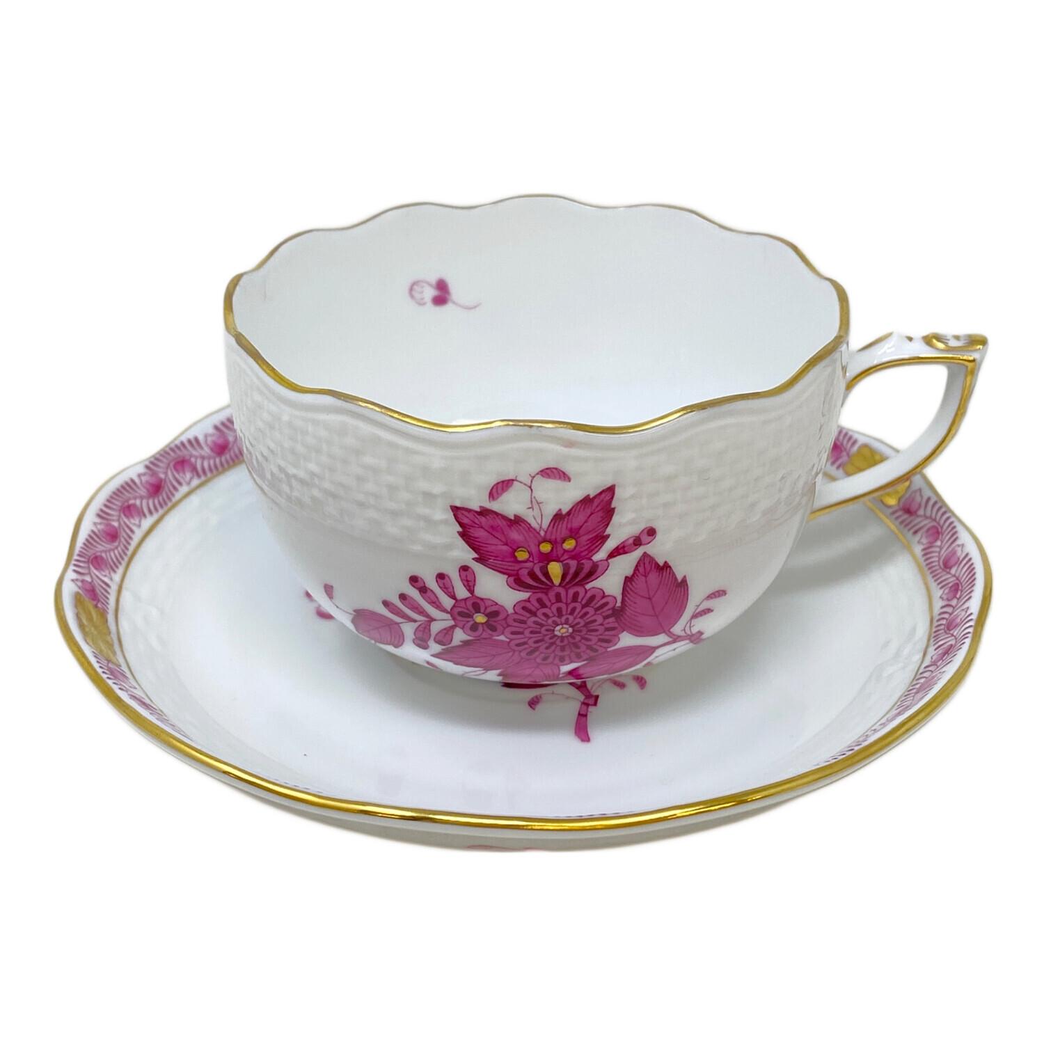 Herend (ヘレンド) カップ&ソーサー アポニーピンク｜トレファクONLINE