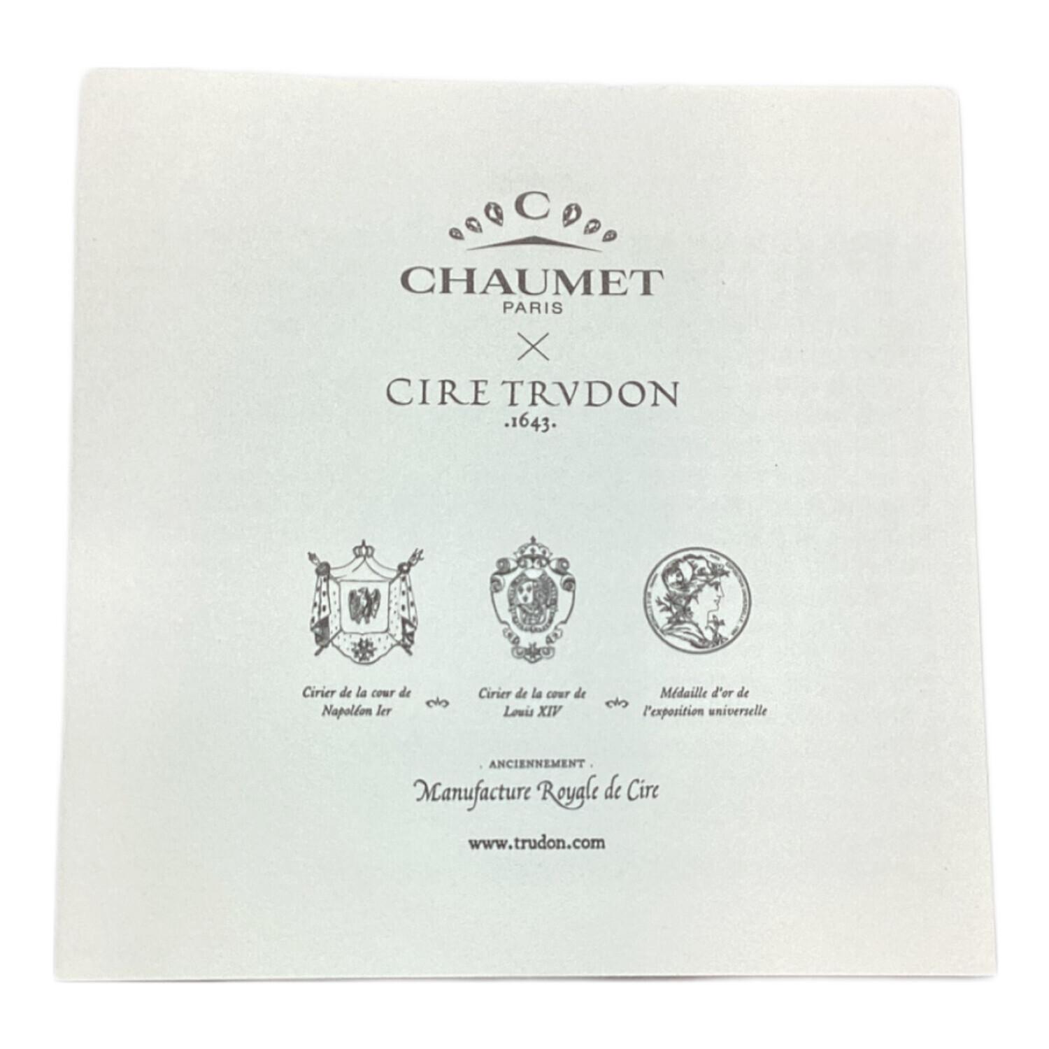 CIRE TRVDON (シール トゥルードン) アロマキャンドル CHAUMET