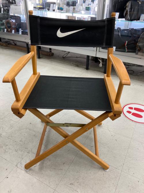 NIKE (ナイキ) TELESCOPE ディレクターズチェア USA製 ブラック