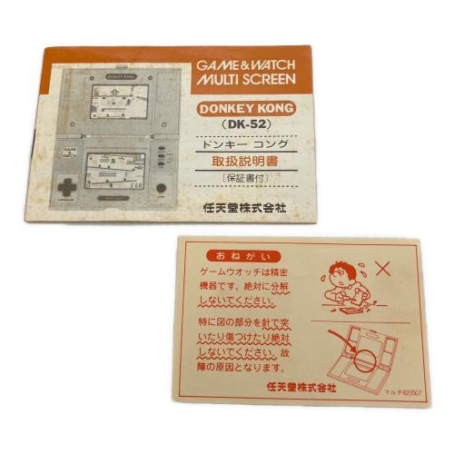 Nintendo (ニンテンドー) DONKEY KONG ゲーム＆ウォッチ マルチ