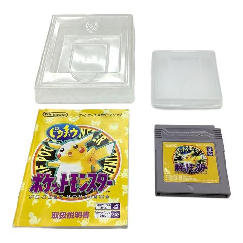 ゲームボーイ用ソフト ポケットモンスターピカチュウ｜トレファクONLINE