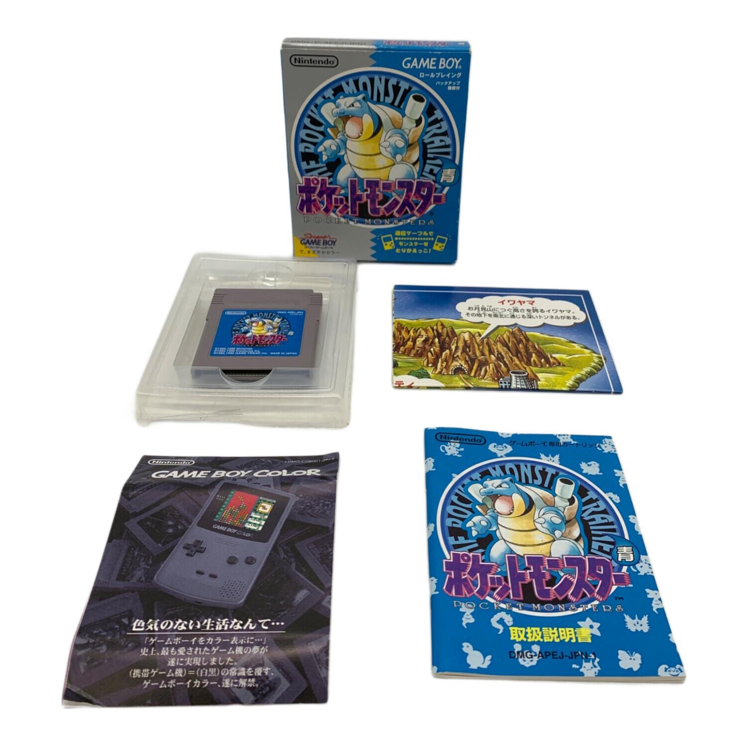 Nintendo (ニンテンドウ) ポケットモンスター青 ゲームボーイ用ソフト