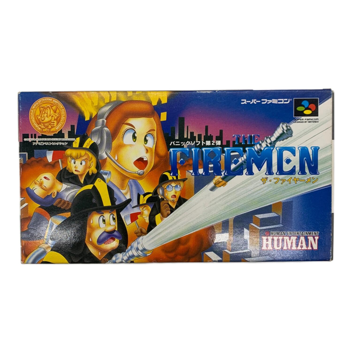 HUMAN スーパーファミコン用ソフト 現状販売 ザ・ファイヤーメン