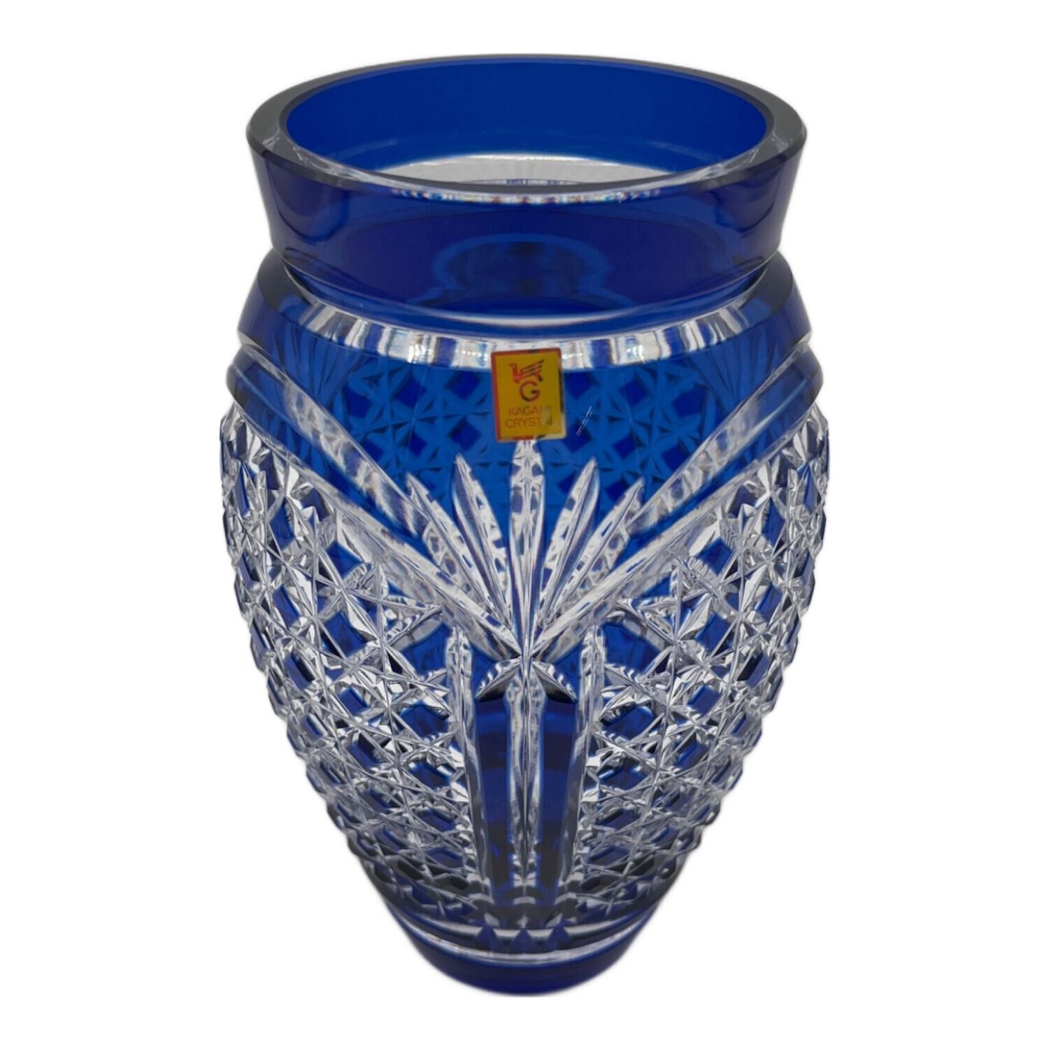 KAGAMI CRYSTAL (カガミクリスタル) 江戸切子花瓶｜トレファクONLINE