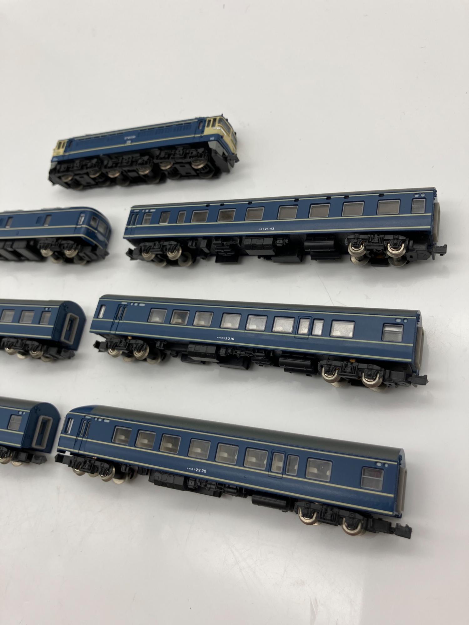 TOKYO MARUI (東京マルイ) Zゲージ EF65-500 20系寝台客車 7両基本